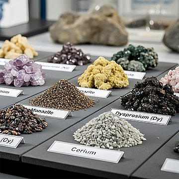 Gyraton-Silomischer für die Erzgewinnung, Aufbereitung und Raffination seltener Erden
