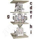 These two KoneSlid® mixers mix "quasi-continuously".