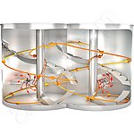 최소한의 에너지 투입으로 3차원 믹싱.