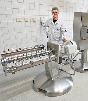 Durchflussmischer und Ringschichtgranulator RMG