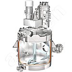 개략도: amixon® 합성 반응기 VMT. 