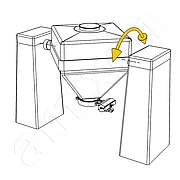 Container-Freifallmischer