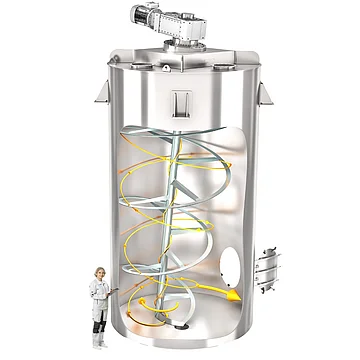 Gyraton® Mischer für große Mengen Schüttgut