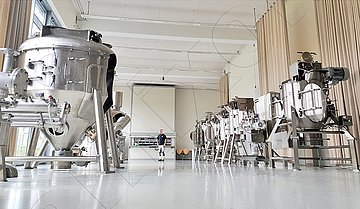 FAQ: Versuche für Ihre Pulveraufbereitung im amixon® Technikum