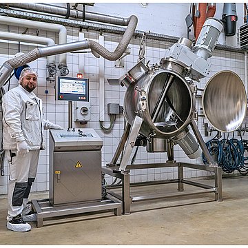 Hohlkugelmischer für Schüttgüter: SpherHelics®