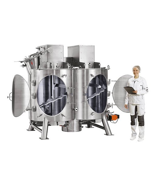 Twin Shaft Mixer for Plant-Based Foods