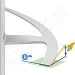 Espiral mezcladora de diseño estándar.