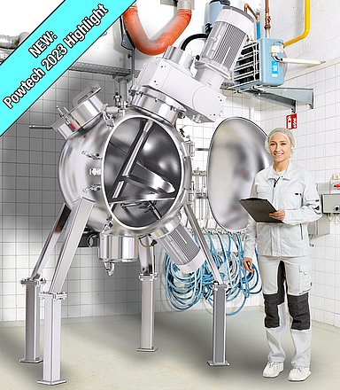 Mixing equipment for private label Nutraceuticals - amixon® mixing