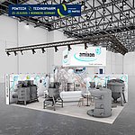 amixon Messestand Powtech 2025