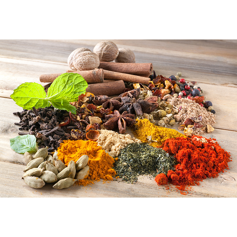 Chefs have almost unlimited access to spices from around the world. The decisive factors are purity and freshness.