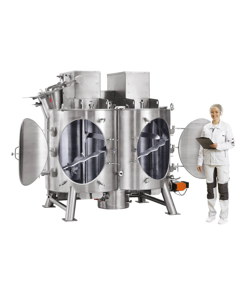 Innovativer Pulvermischer für die sichere Pulveraufbereitung von Babynahrung