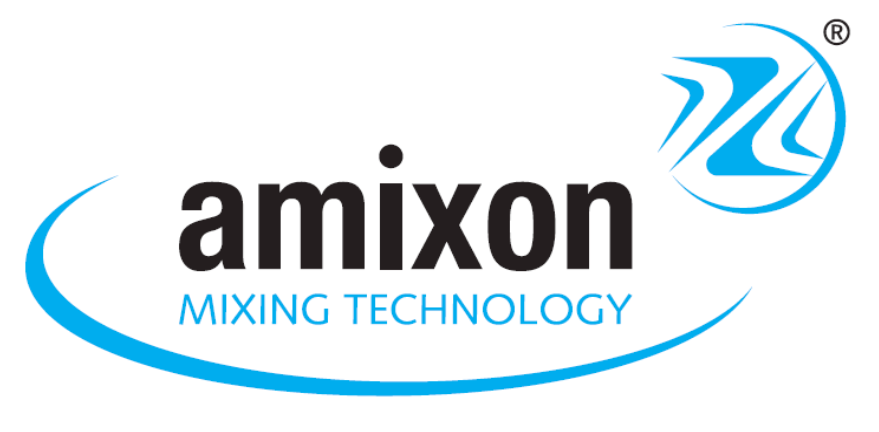 Зарегистрированный фигуральный знак компании amixon GmbH.
