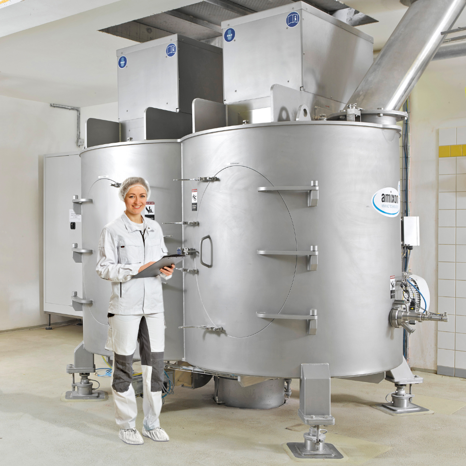 Mélangeur vertical à deux arbres HM d'amixon®