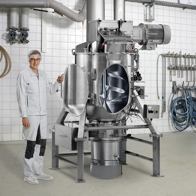 amixon® trial mixer with 400 liter usable capacity